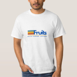 Fruchttypografie T-Shirt