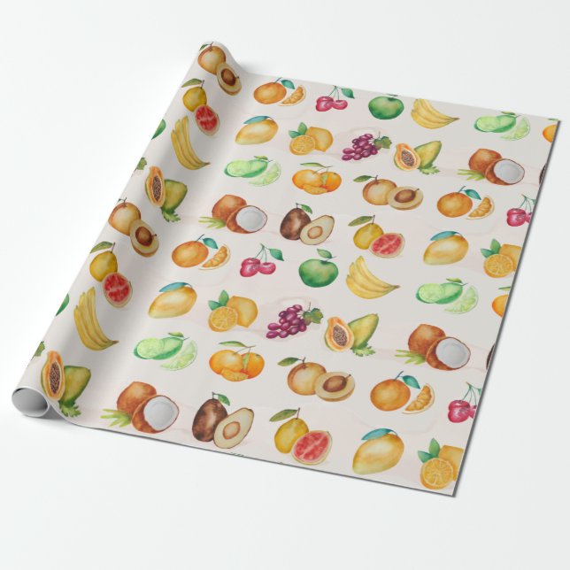 Fruchtumhüllungspapier Geschenkpapier (Ungerollt)