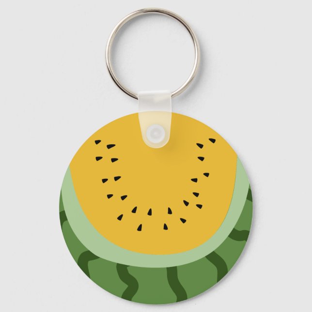 Fruchtwatermelon Schlüsselanhänger (Vorderseite)