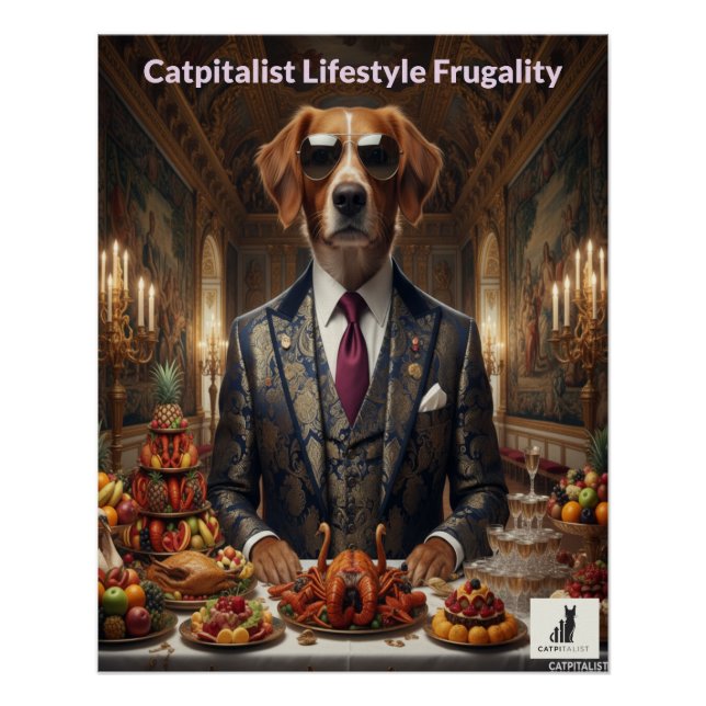 Frugalität? Einige können es einfach nicht tun Poster (Vorderseite)