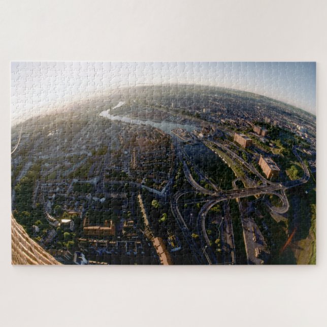Früh Morgen über Bristol. Puzzle (Horizontal)