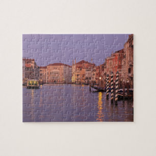 Früh morgens Grand Canal Tour, Venedig, Italien Puzzle