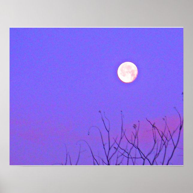 Früh morgens Winter Sunrise Poster (Vorne)