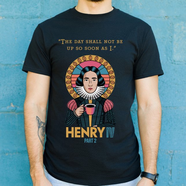 Frühaufsteher: Zitat und Kaffee lustig T-Shirt (Von Creator hochgeladen)