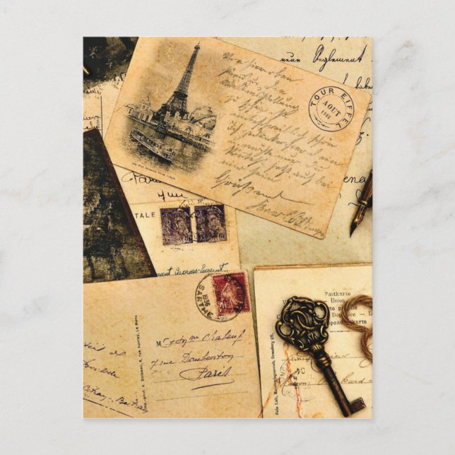 Frühe Abenteuer-Postkarten Postkarte (Vorderseite)