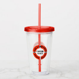 Frühe Behandlung Rette Leben Acryltrinkbecher