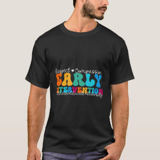 Frühe Interventionswertungswoche zurück nach Schoo T-Shirt
