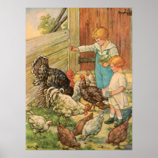 Frühe Landschaftsbilder Poster