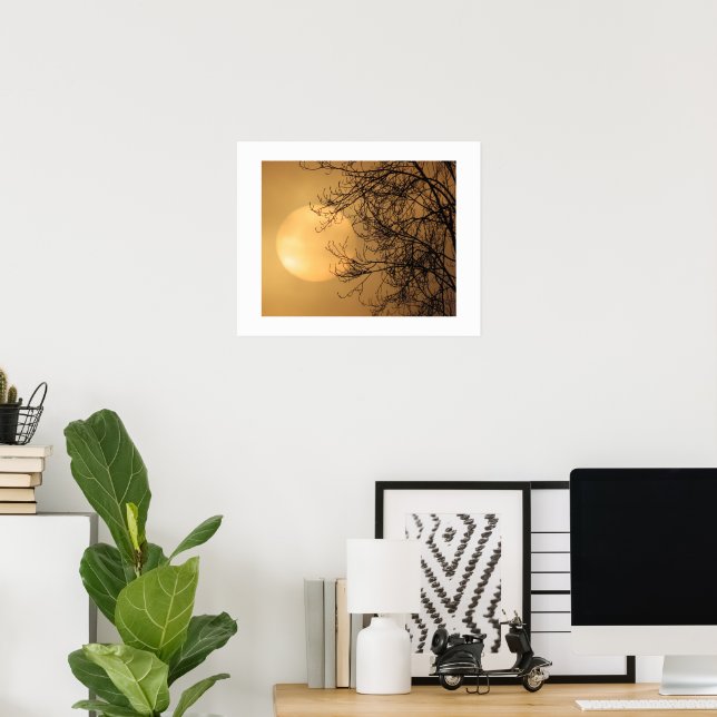 Frühe Morgensonne  Poster (Heimbüro)
