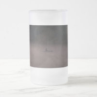 Frühe neblige Angel-Frostglas-Bier-Tasse
