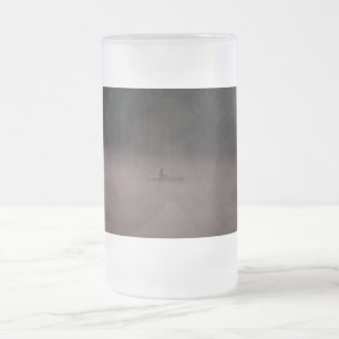 Frühe neblige Angel-Frostglas-Bier-Tasse Mattglas Bierglas