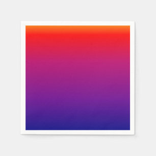 Frühe Sonnenuntergänge Serviette