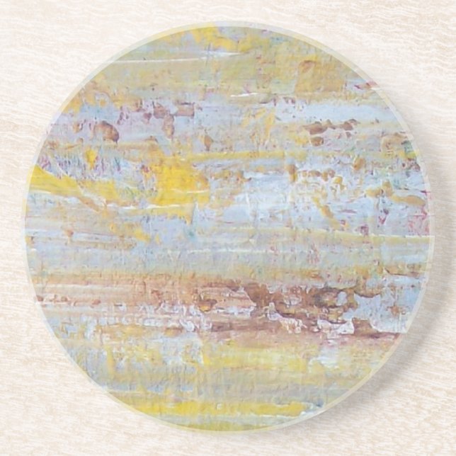 Früher Fall Sandstein Untersetzer (Vorne)