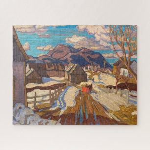 Früher Frühling, Quebec A. Y. Jackson Puzzle