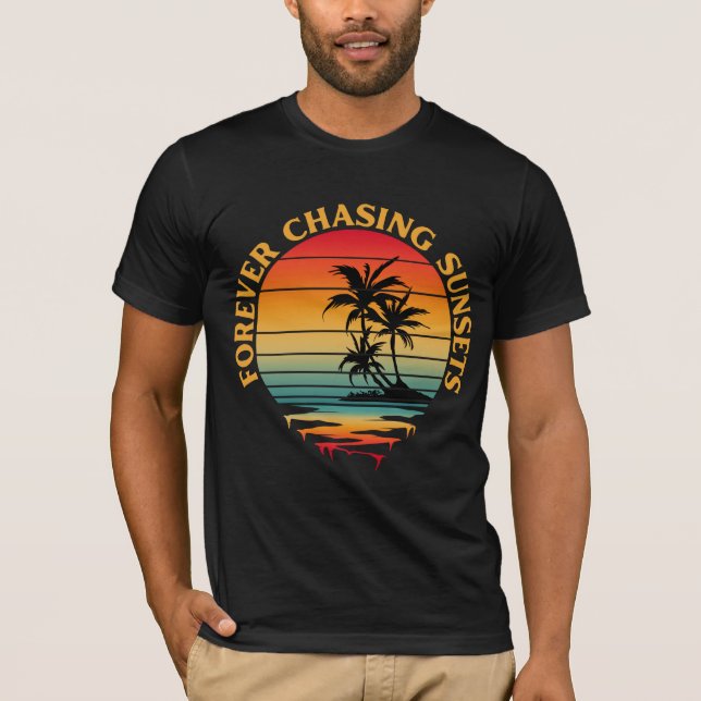 FRÜHER KASSE SUNSETS T - Shirt (Vorderseite)