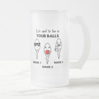 Früher lebte ich in deinen Ballen, in der sonnigen Mattglas Bierglas