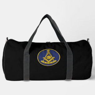 Früher Master Freemason Square und Compass Masonic Duffle Bag