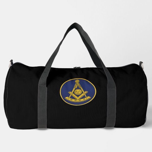 Früher Master Freemason Square und Compass Masonic Duffle Bag (Vorderseite)