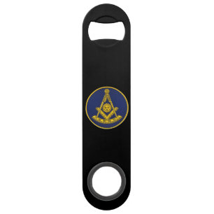 Früher Master Freemason Square und Compass Masonic Speed Flaschenöffner