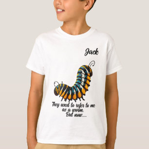 "Früher.." T - Shirt des anpassbaren Jungen