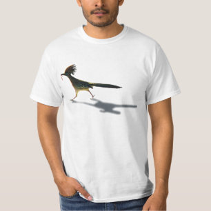 Früher Vogel, helles Shirt