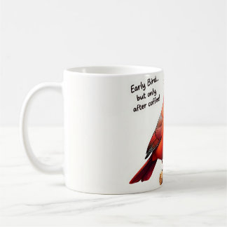„Früher Vogel" Kaffeetasse