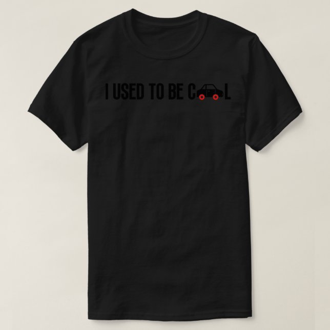 Früher war ich Cool 5 T-Shirt (Design vorne)