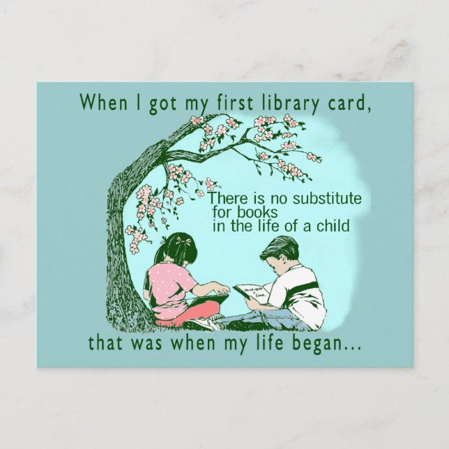 Früherlesen Postkarte (Vorderseite)