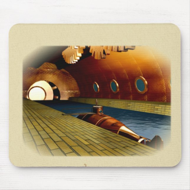 frühes U-Boot Mousepad (Vorne)