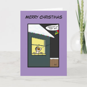 Frühes Weihnachtsgeschenk Feiertagskarte