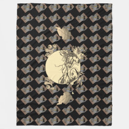 Frühhistorischer Bildungs-Fleece-Decke Fleecedecke