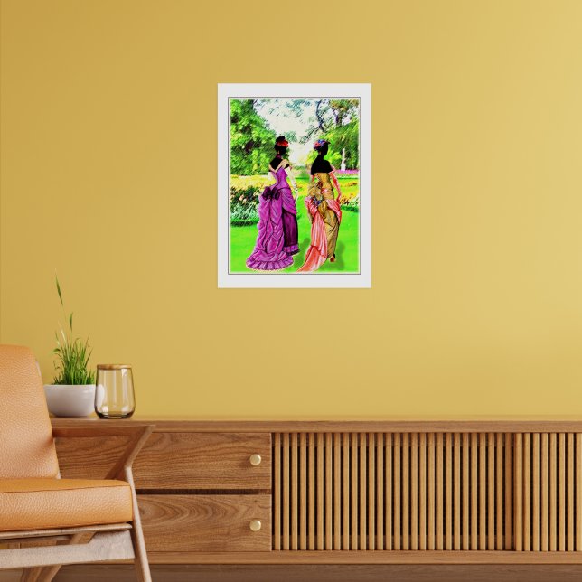 Frühjahr 1872 in Paris Poster (Wohnzimmer 2)
