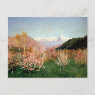 Frühjahr 1890 in Italien Postkarte