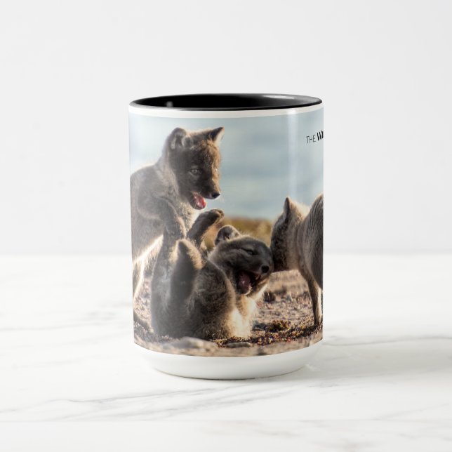 Frühjahr - Arctic Fox Tasse (Zentrum)