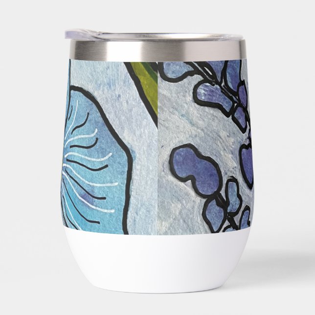 Frühjahr blüht Wasserflasche (Rechts)