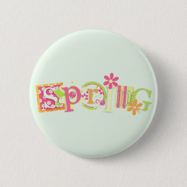 Frühjahr Button (Vorderseite)