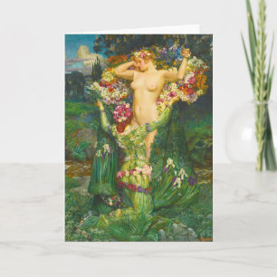 Frühjahr Byam Shaw Karte