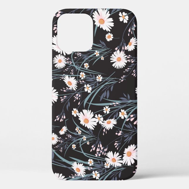 Frühjahr Daisy floral Nahtloses Design Case-Mate iPhone Hülle (Rückseite)