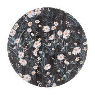 Frühjahr Daisy floral Nahtloses Design Schneidebrett