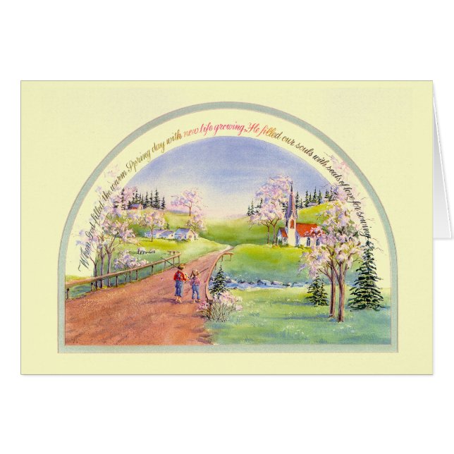 FRÜHJAHR durch SHARON SHARPE (Vorderseite (Horizontal))