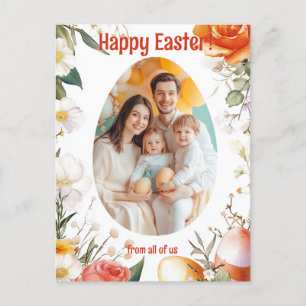 🐇 Frühjahr Egg-stravaganza Feiertagspostkarte