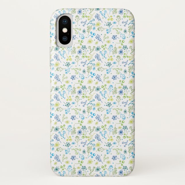 Frühjahr Floral Case-Mate iPhone Hülle (Rückseite)