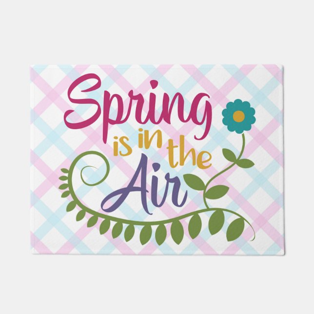 Frühjahr Fußmatte (Vorderseite)