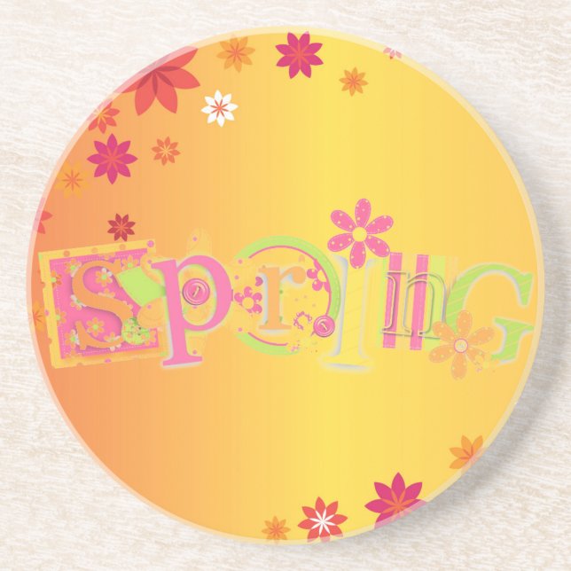 Frühjahr Getränkeuntersetzer (Vorne)