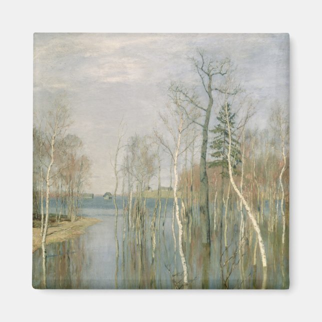 Frühjahr, Hochwasser, 1897 Magnet (Vorne)
