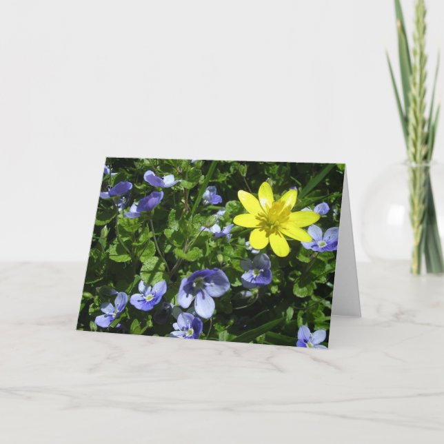 Frühjahr Karte (Vorderseite)