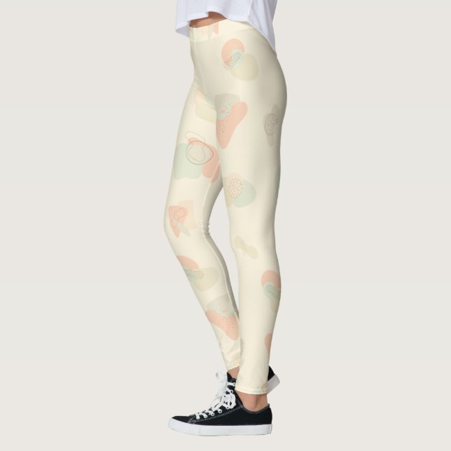 Frühjahr Nahtloses Muster Leggings (Links)