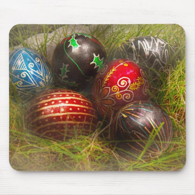 Frühjahr - Ostern - Ostereier Mousepad (Vorne)