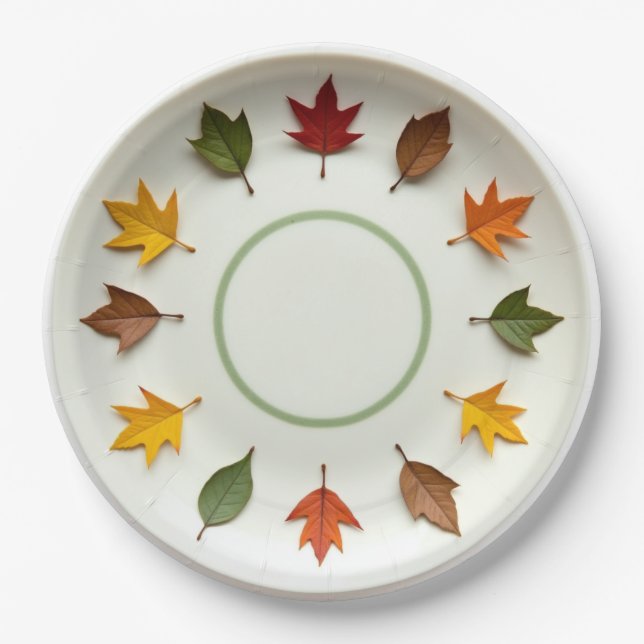 Frühjahr Pappteller (Vorderseite)