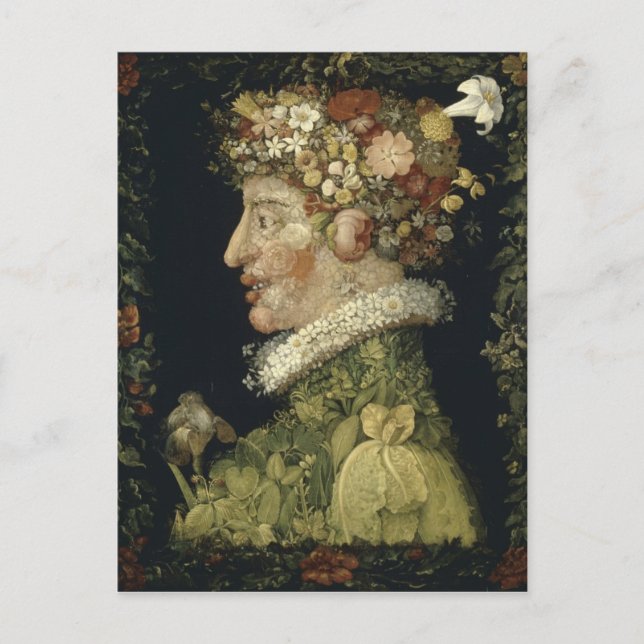 Frühjahr Postkarte (Vorderseite)